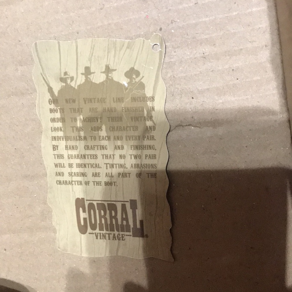 Corral Vintage BOOTS, Size 9 - Picture 12 of 17
